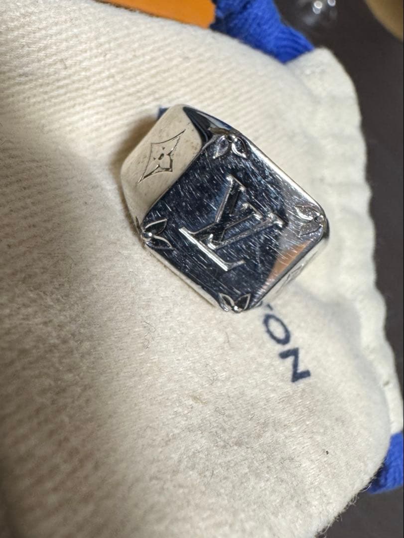 LOUIS VUITTON シグネットリング　モノグラム