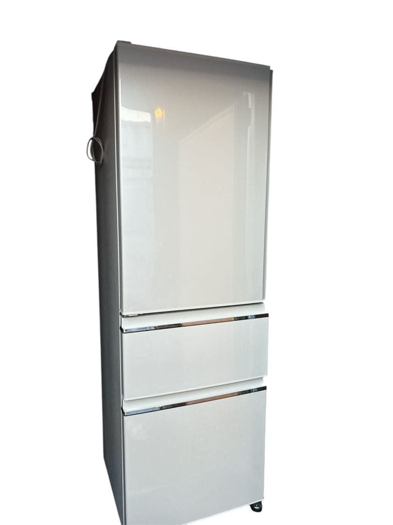 女性オーナー三菱 冷蔵庫 MR-CX37FL-W 21年製