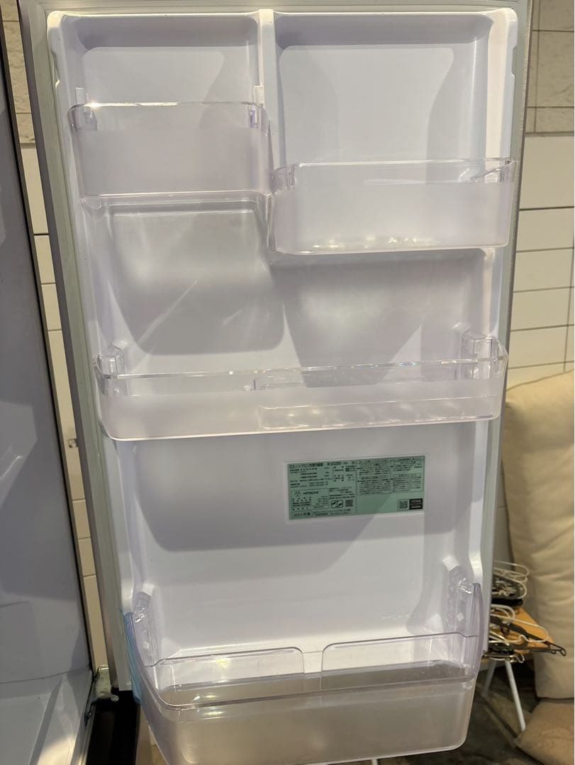 HITACHI 日立 ノンフロン冷凍冷蔵庫 R-V32SV 2023年製