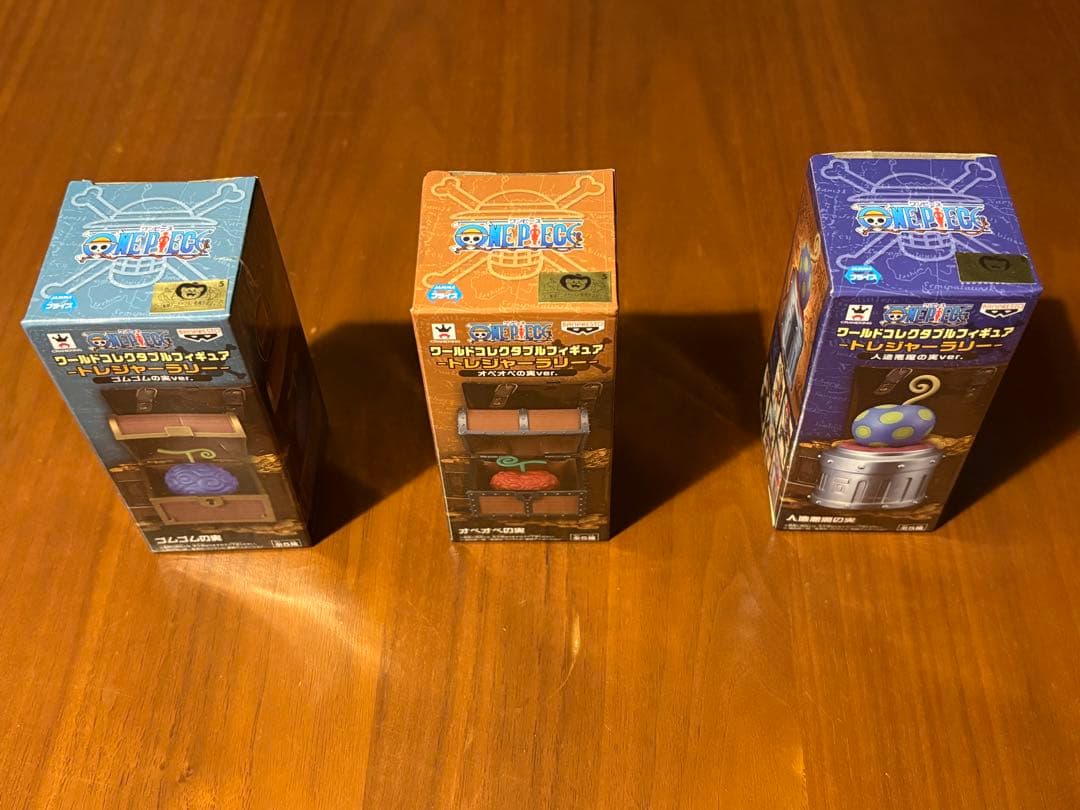【最終価格】フルセット 悪魔の実 トレジャーラリーコレクタブル フィギュア