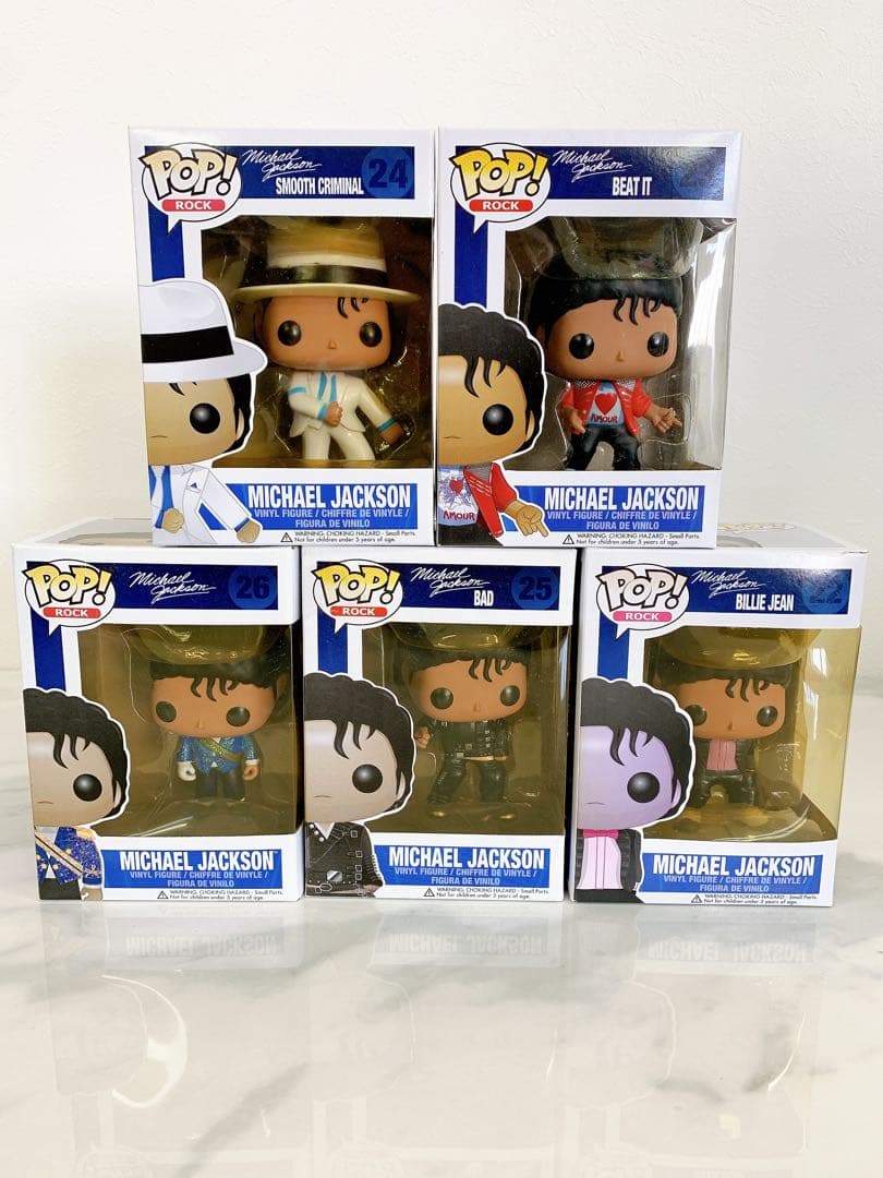 ＄【希少】Funko Pop! 初期 Michael Jackson 5体セット