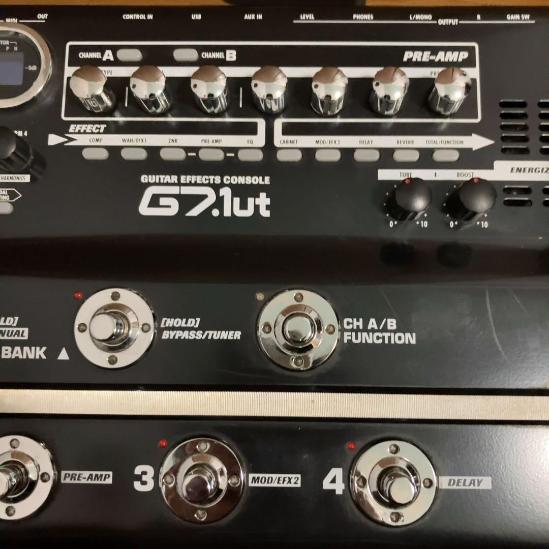ZOOM G7.1ut マルチエフェクター