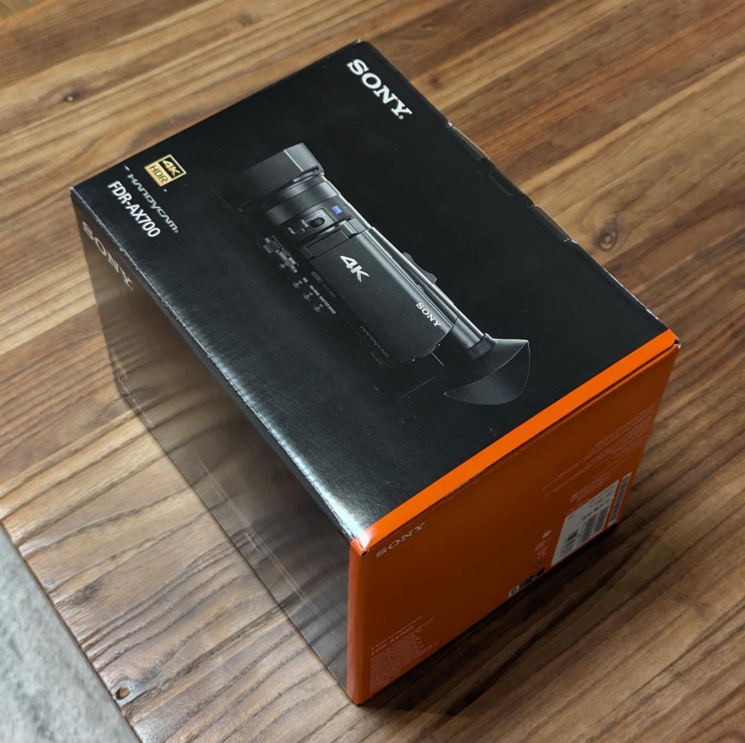 【極美品】SONY FDR-AX700　4K デジタルビデオカメラ