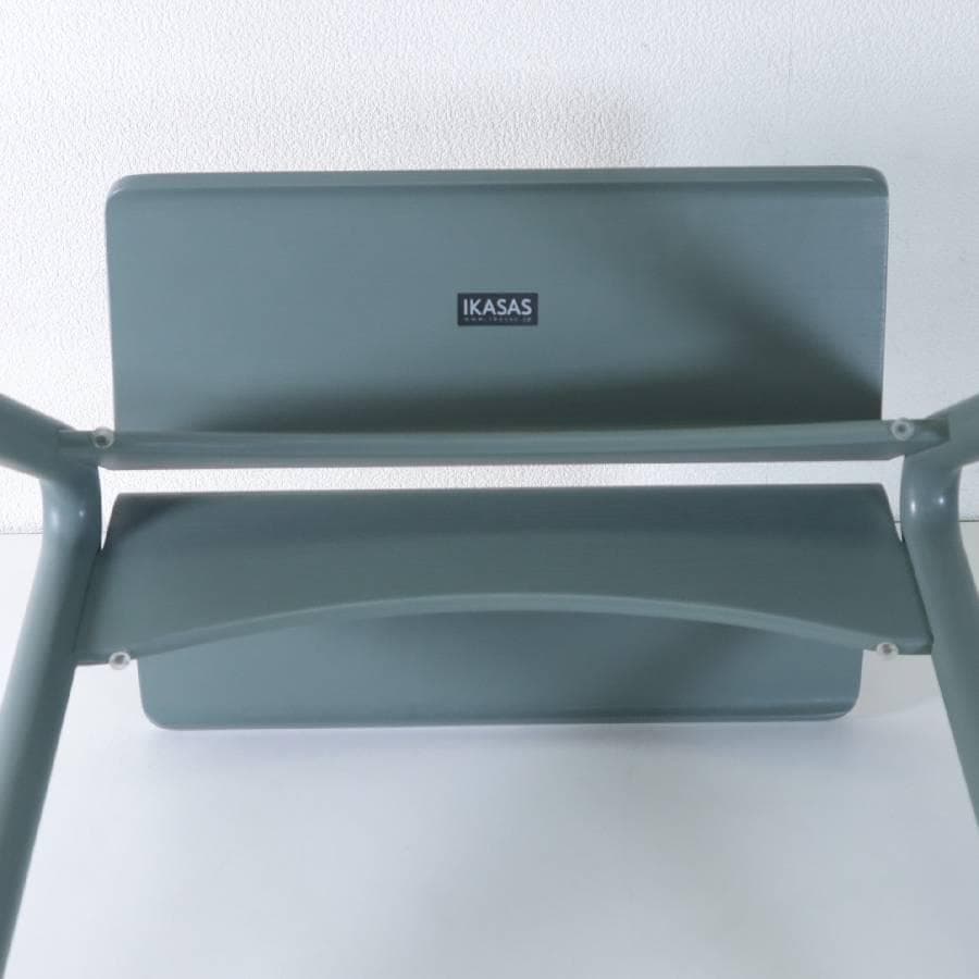 展示品 IKASAS カモメスツール 佐々木章行 スタッキングスツール グリーン