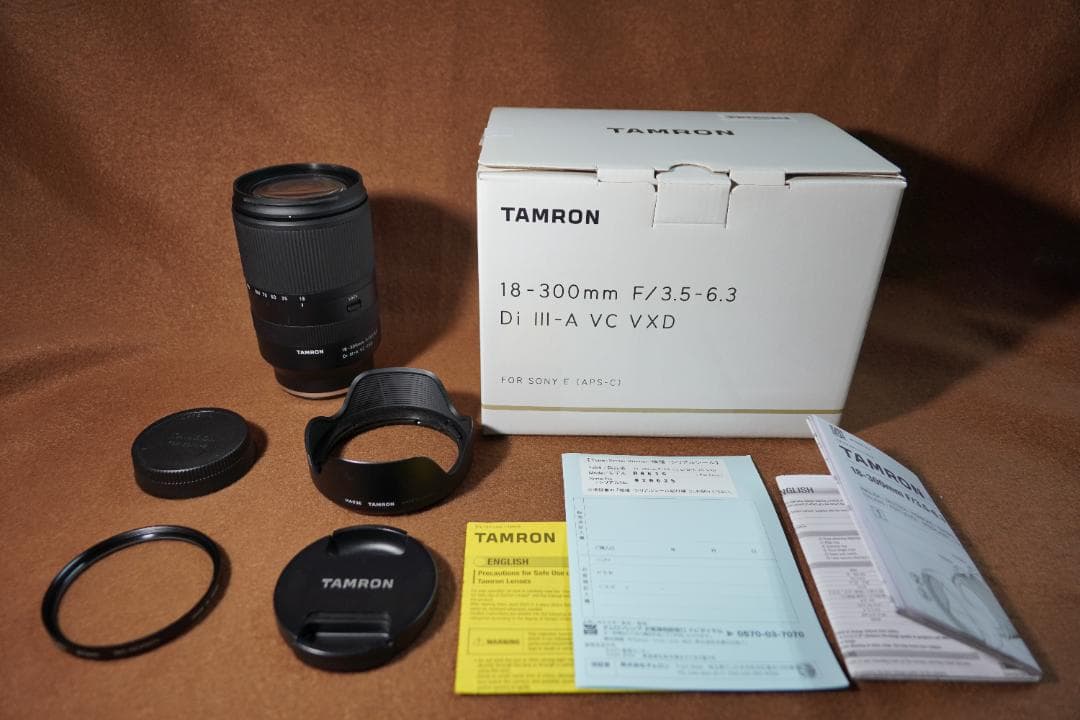 レンズ(ズーム) TAMRON18-300mm F/3.5-6.3 Di III-A VC VXD