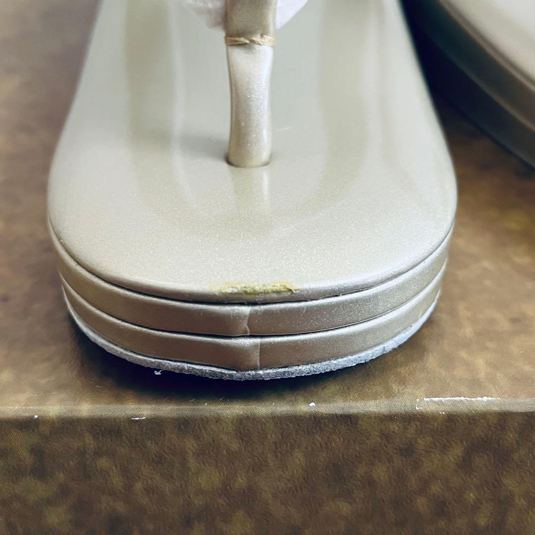 【美品】　振袖用バッグ　草履　成人式　振袖　Ｌサイズ　フリーサイズ