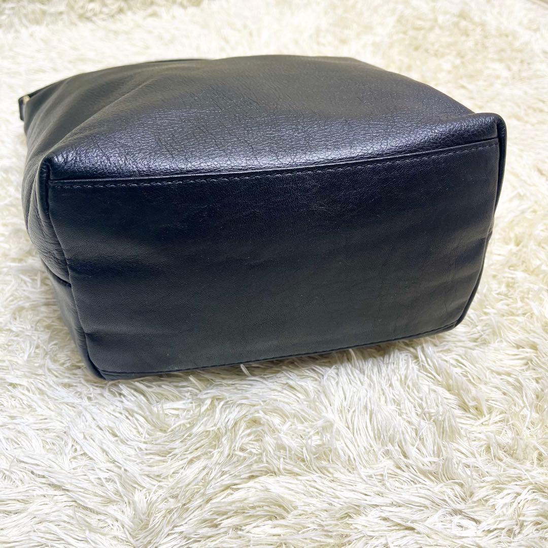 ★極美品★russet本革軽量 2wayソフトレザーシンプルショルダーバッグ