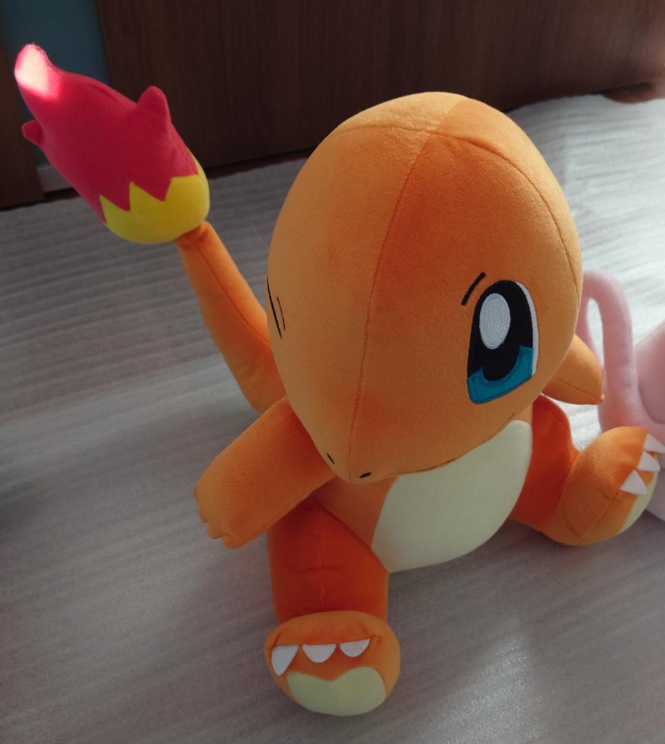 ポケモンぬいぐるみ ヒトカゲ、ゼニガメ、ミュウ、ヒメグマ　4体セット