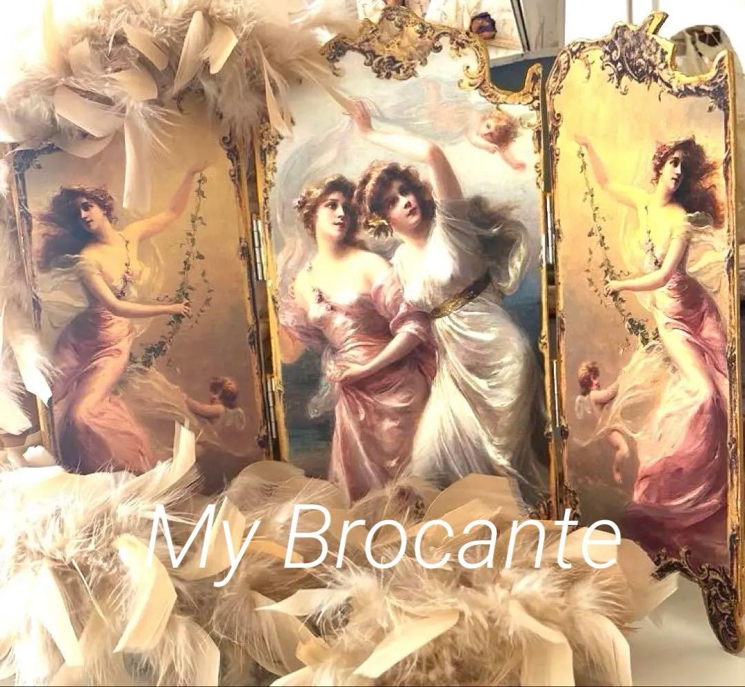 アンティーク雑貨 Beautiful tabletop partition.