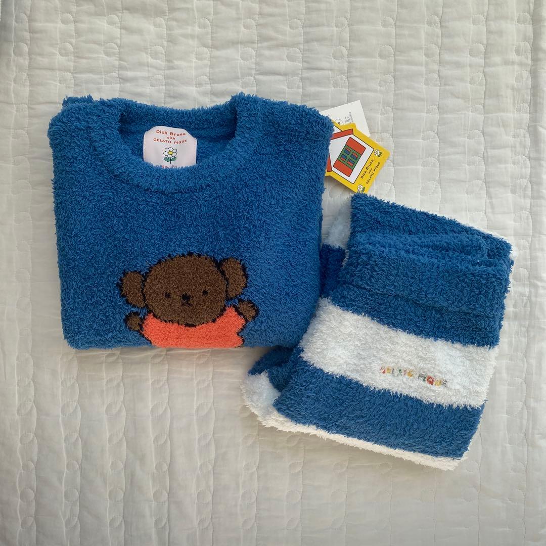 【新品タグ付き】GELATO PIQUE ミッフィー ボリス　パジャマ　Sサイズ