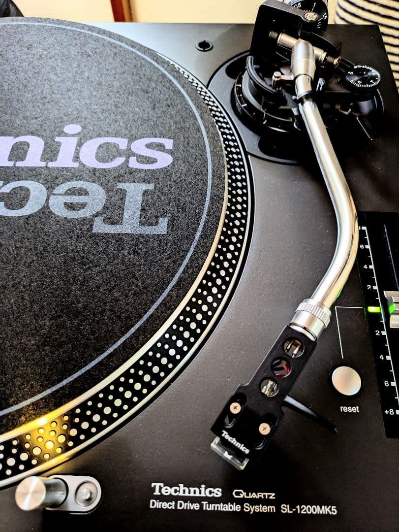 Technics SL-1200MK5 ターンテーブル 2台＋ミキサーSH-EX