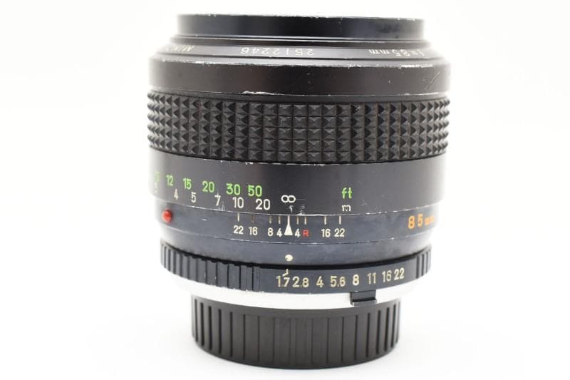 Minolta MC ROKKOR-PF 85mm f/1.7（整備品）