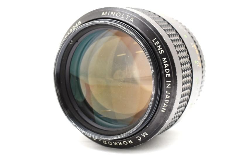 Minolta MC ROKKOR-PF 85mm f/1.7（整備品）