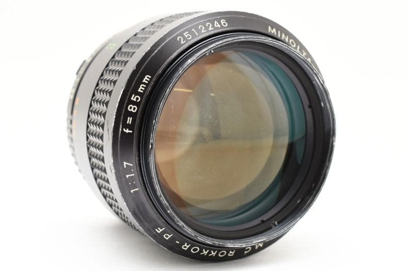 Minolta MC ROKKOR-PF 85mm f/1.7（整備品）