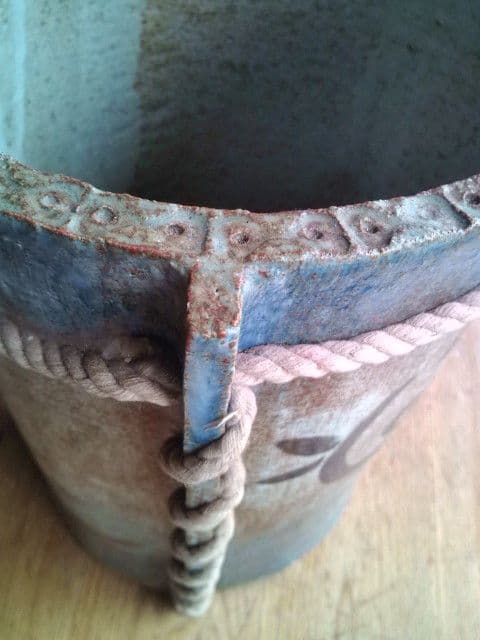 布目文様　花器