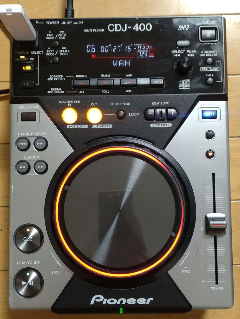 Pioneer CDJ-400　動作確認済み　送料込み　元箱あり