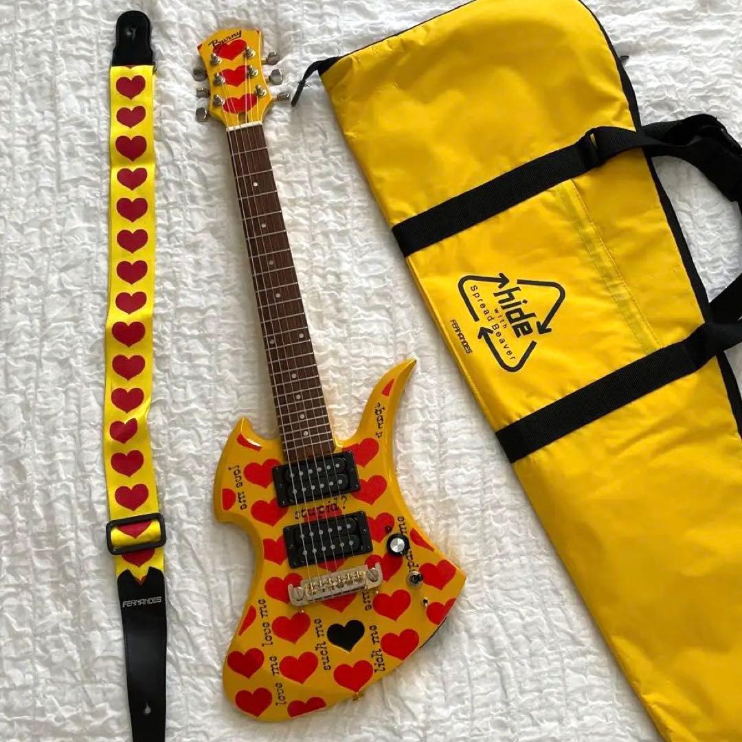 【希少】 Burny hide YH-JR 専用ケースと専用ストラップ付