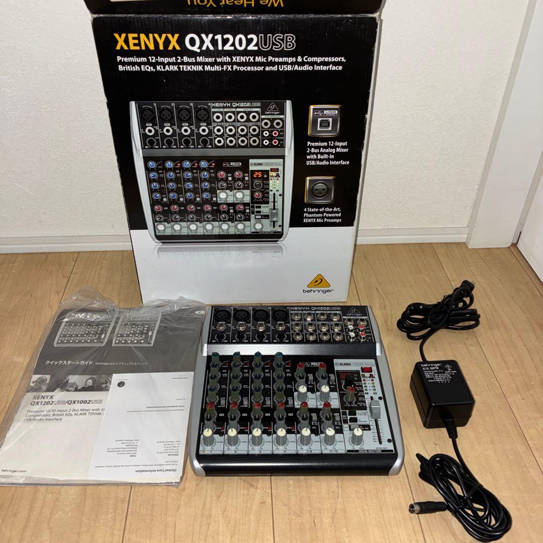 美品　動作ok！　ベリンガー　QX1202USB