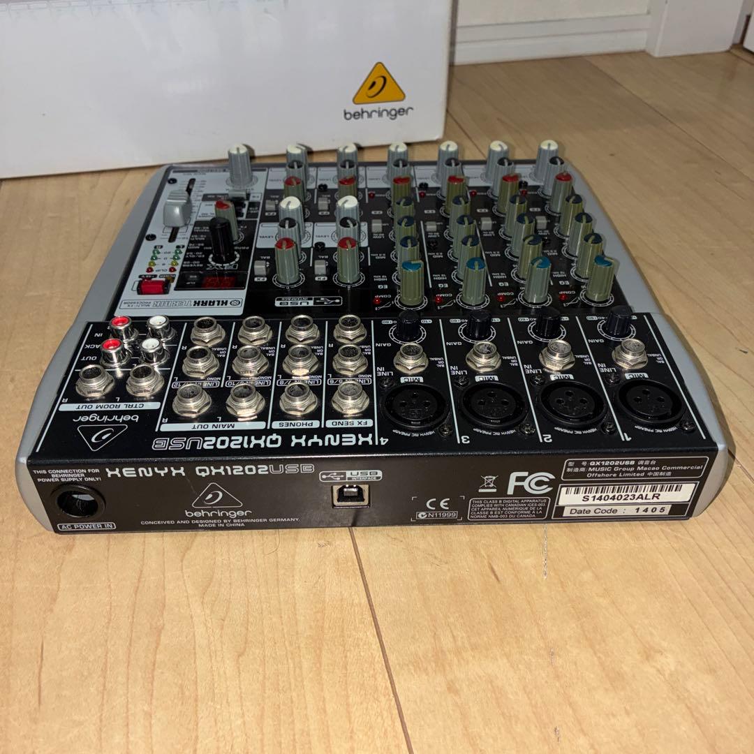 美品　動作ok！　ベリンガー　QX1202USB