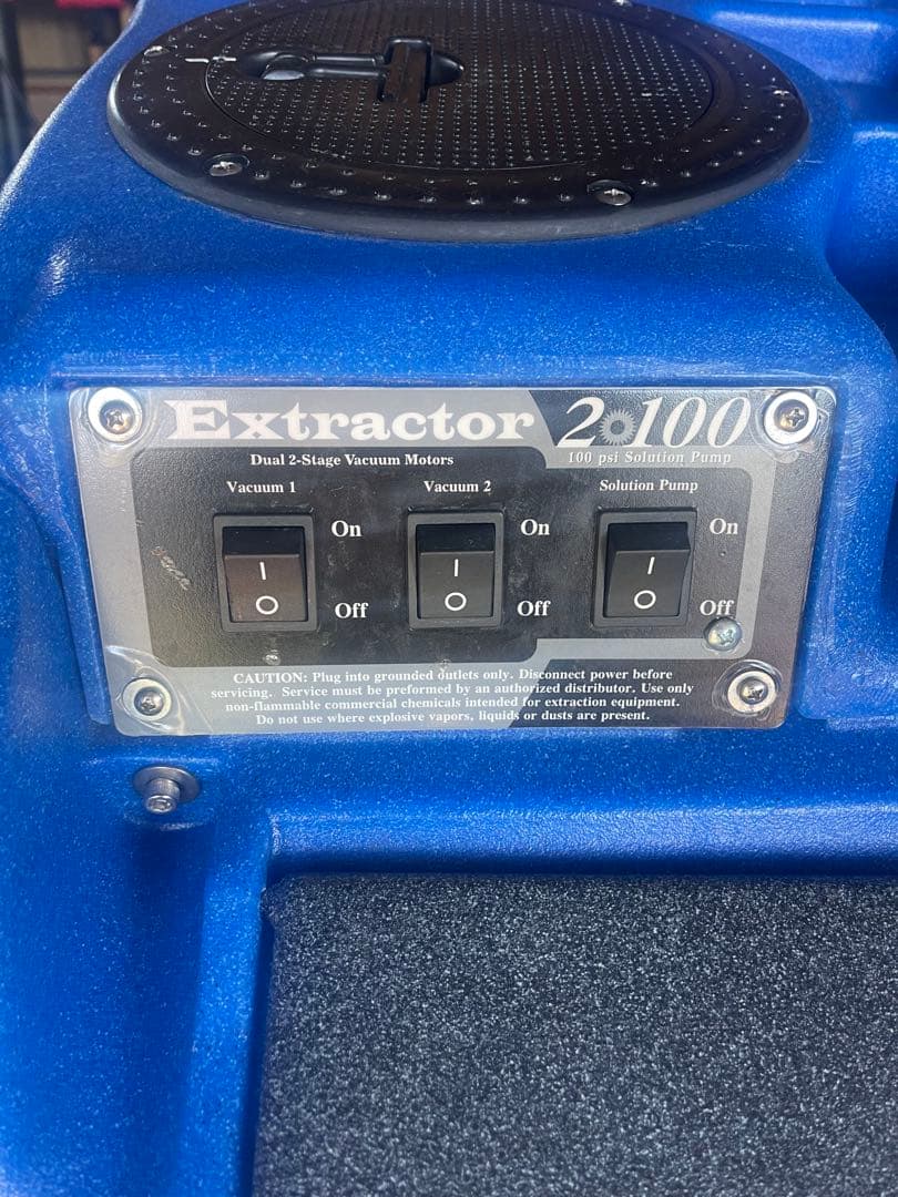 スナイパー　カーペット　エクストラクターDx' 専用