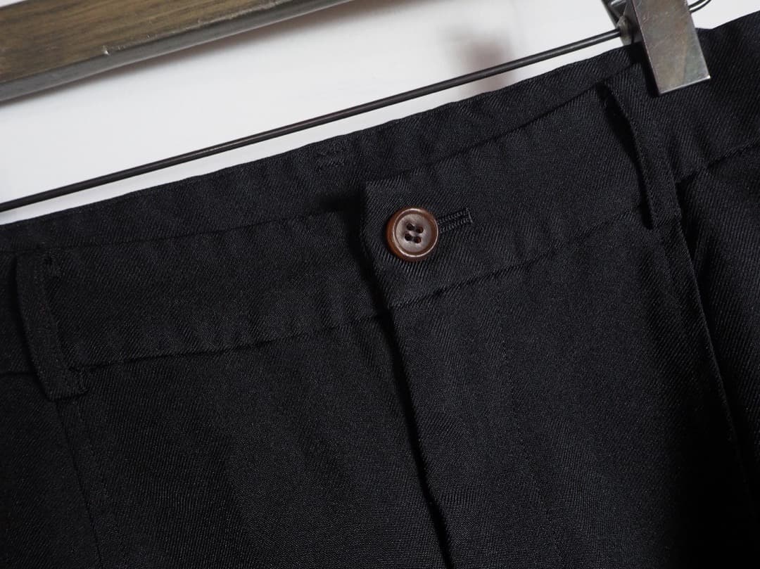 美品コムコム コムデギャルソン ポリ縮絨 サルエル ペンギン パンツ 209P▲