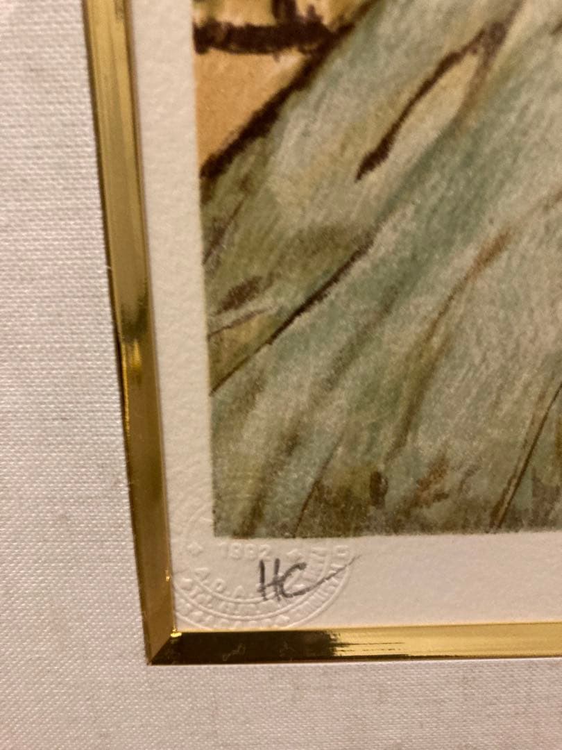 鳩に囲まれた少女　藤田嗣治