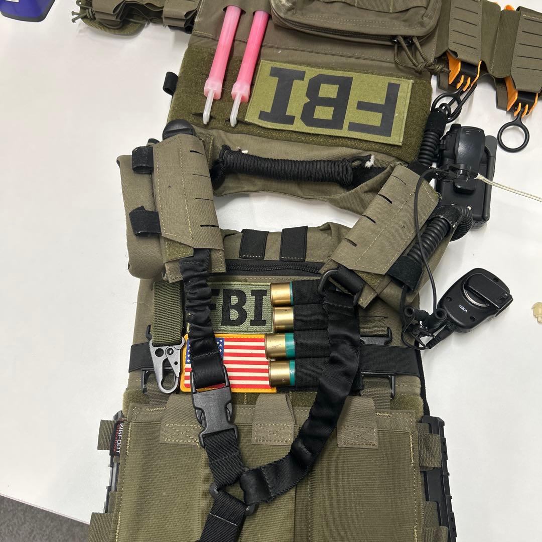 プレートキャリア ビックフット　クイックリリース　FBI装備