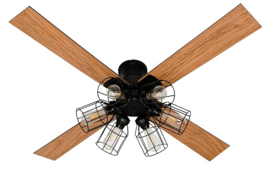 シーリングファン LEDライト付