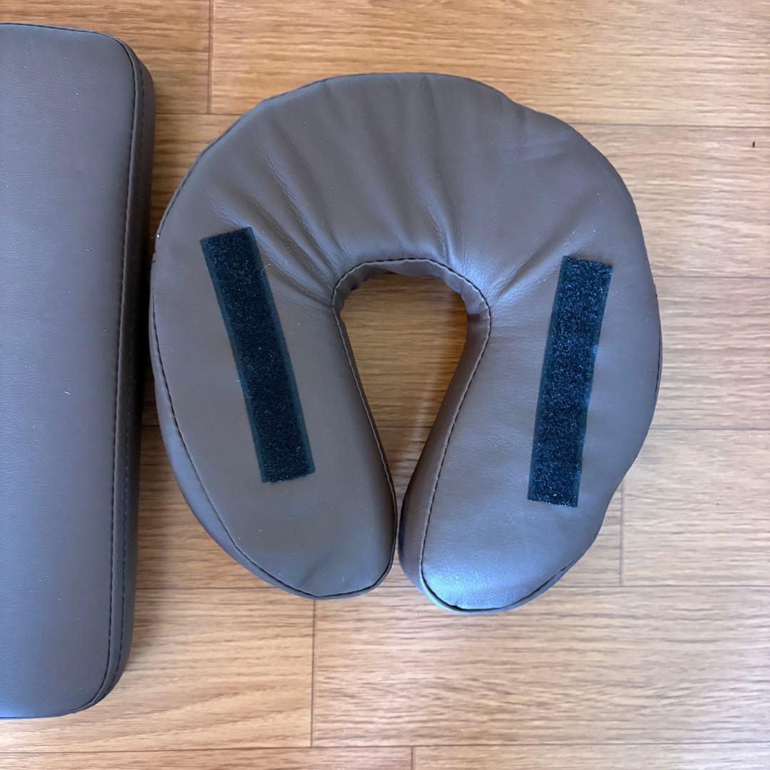 折りたたみマッサージベッド ブラウン　木製　持ち運び