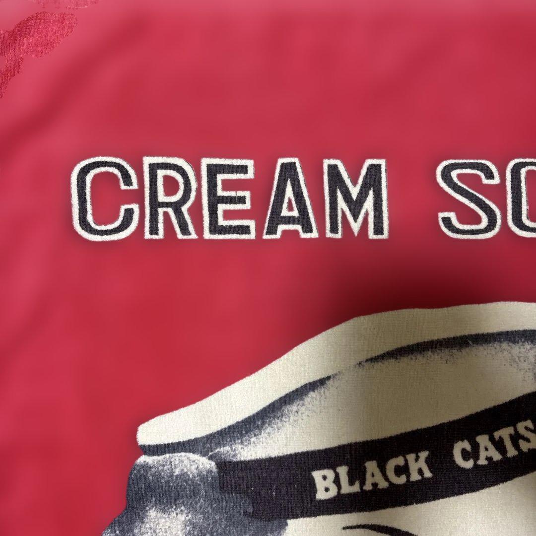 ◆クリームソーダ ビーチタオル　バスタオル　ブラックキャッツ◆