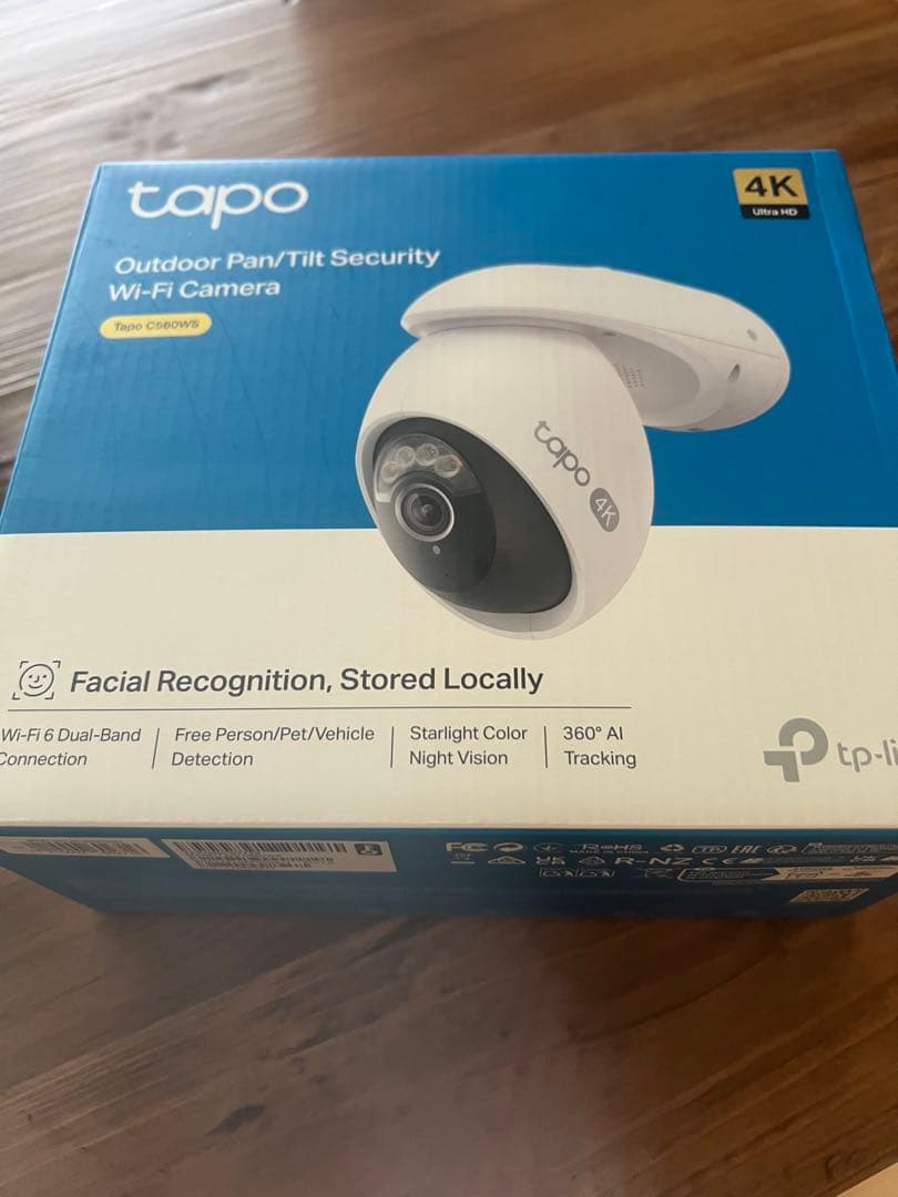 防犯カメラ tapo 4K Outdoor Pan/Tilt Security Camera