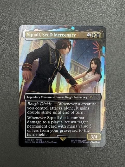 SeeDの傭兵、スコール　英語　プロモFoil②