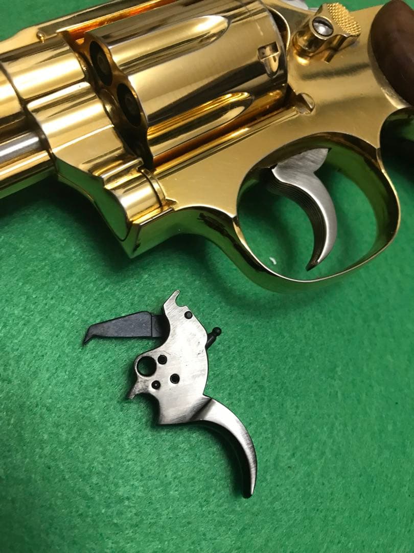 コクサイ24KモデルガンM19コンバットマグナム