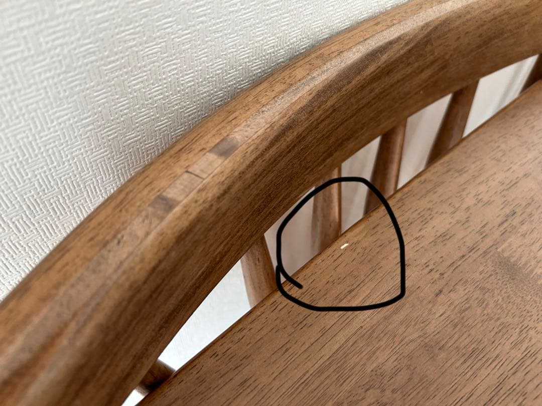 mm【直接お取引きのみ】ニトリ ダイニングテーブル 椅子2脚 セット