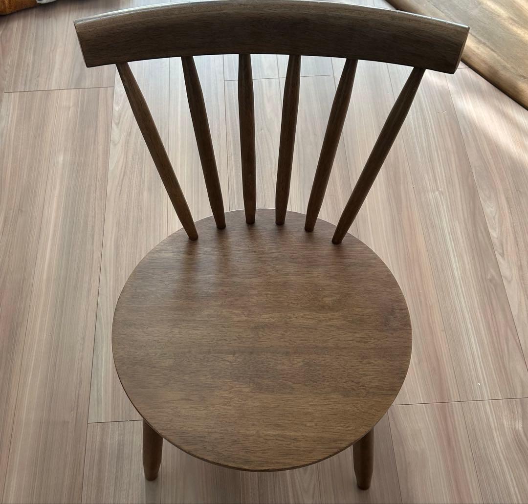 mm【直接お取引きのみ】ニトリ ダイニングテーブル 椅子2脚 セット