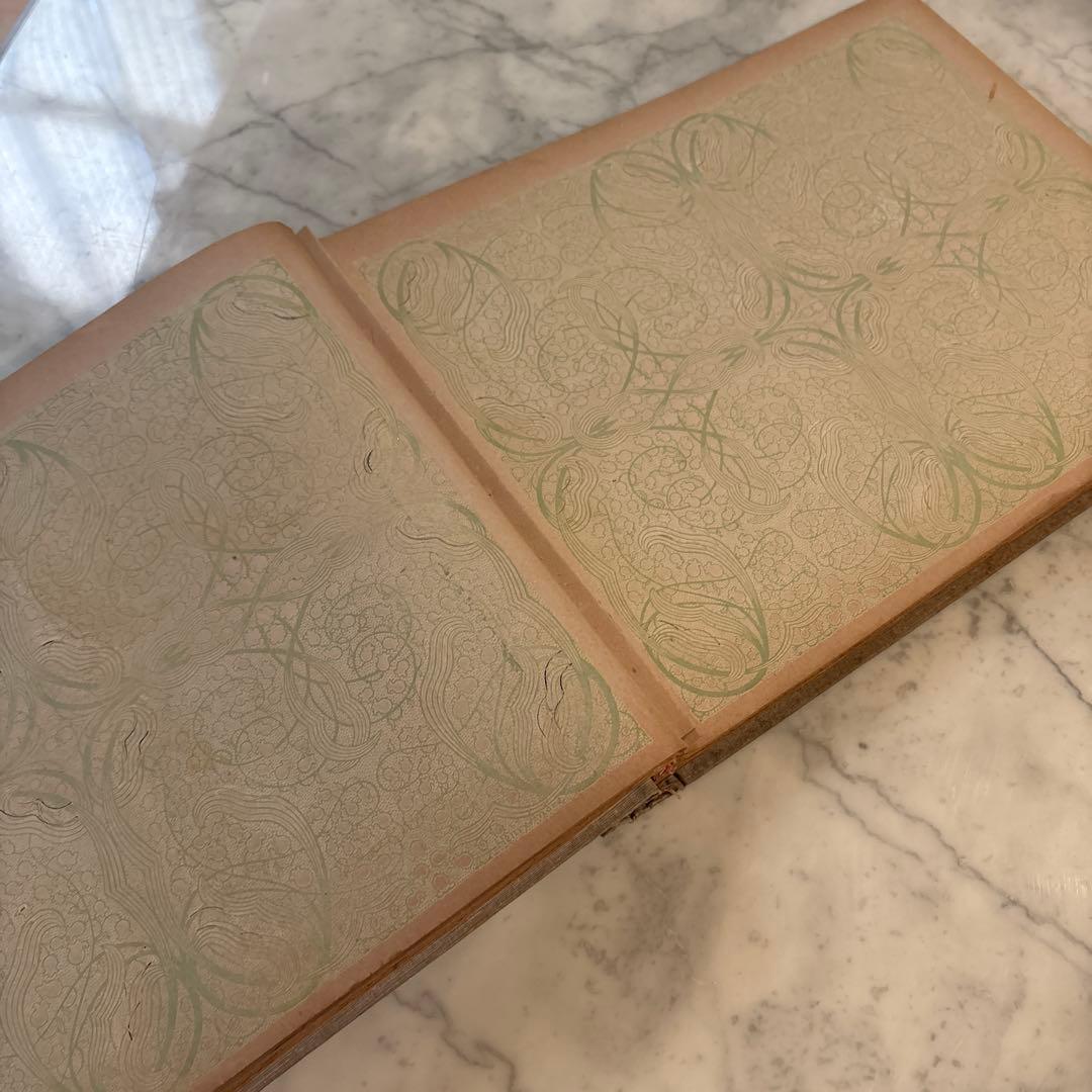 フランス　アンティーク　ポストカード　アルバム　CARTES POSTALES