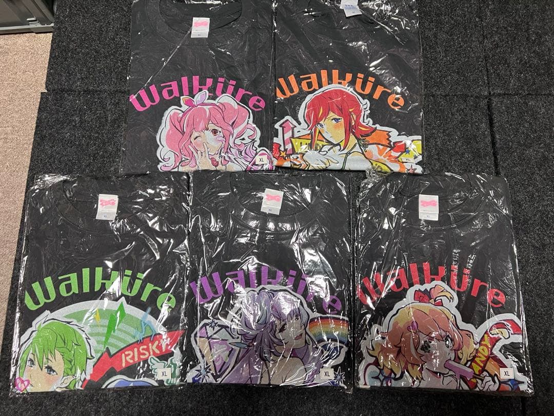 激レア　マクロスΔ LIVEワルキューレは裏切らない　Tシャツ&グッズセット