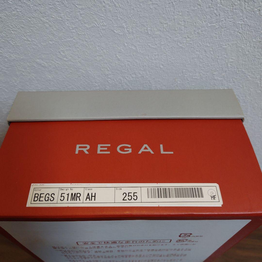 【値下中】未使用 REGAL ベージュ スエード ドレスシューズ 25.5cm