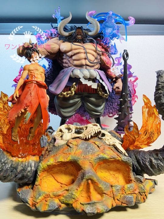 pop  カイドウ ジオラマ ワンピース　フィギュア　ワノ国編　鬼ヶ島　ギア5