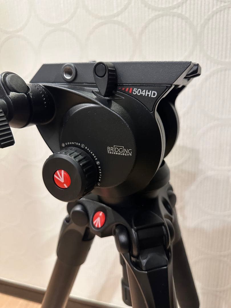 マンフロット プロ向け動画用三脚　504HD 新型