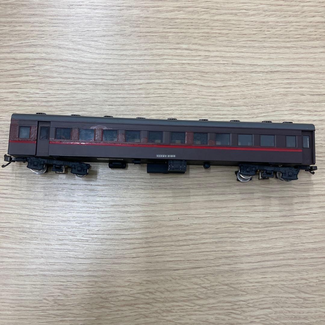 鉄道模型 6両セット カワイモデル KTM エンドウ 赤茶系 ジャンク 現状渡し