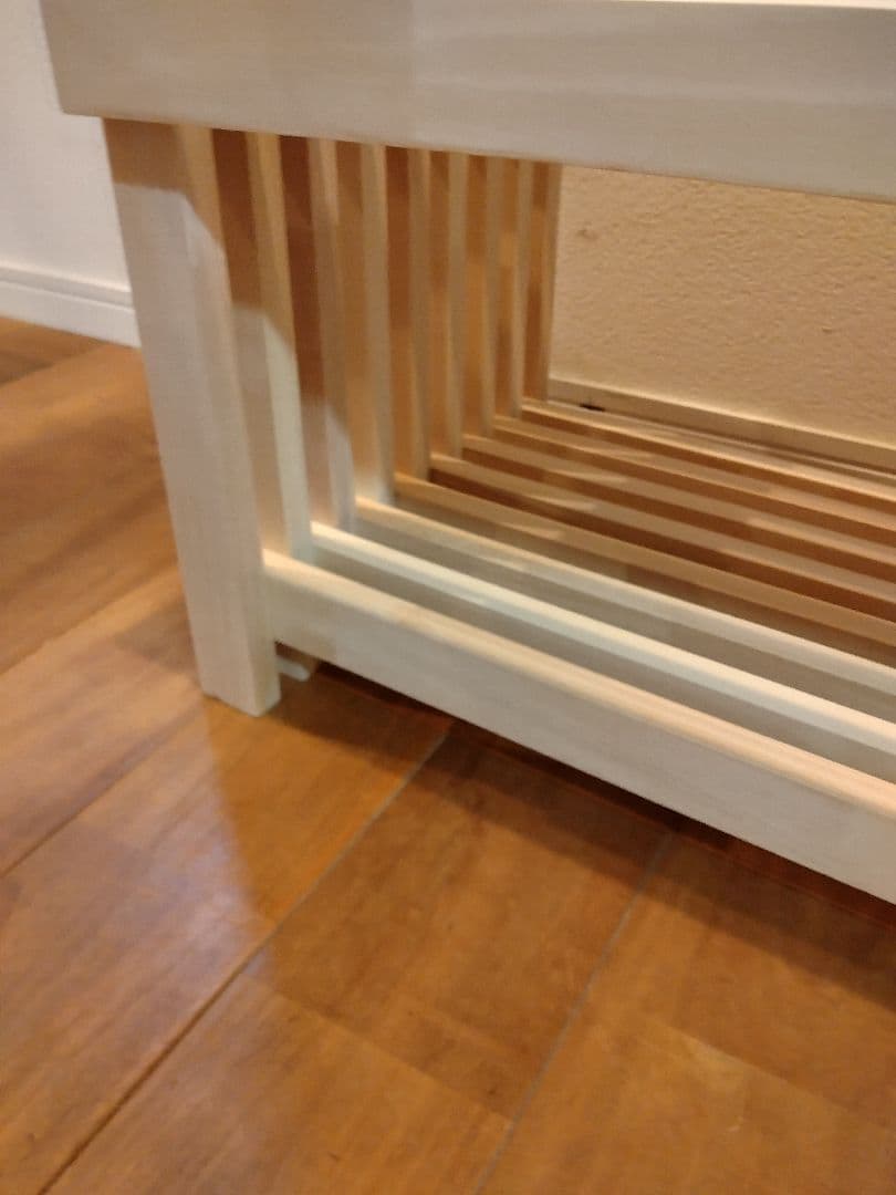 木製　ハンドメイド　水槽台　アクアラック　金魚　ベンチ　棚　シェルフ　玄関台