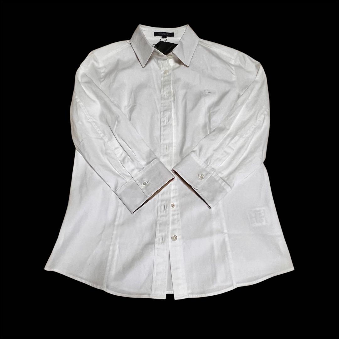 タグ付　BURBERRY ホワイト シャツ 38
