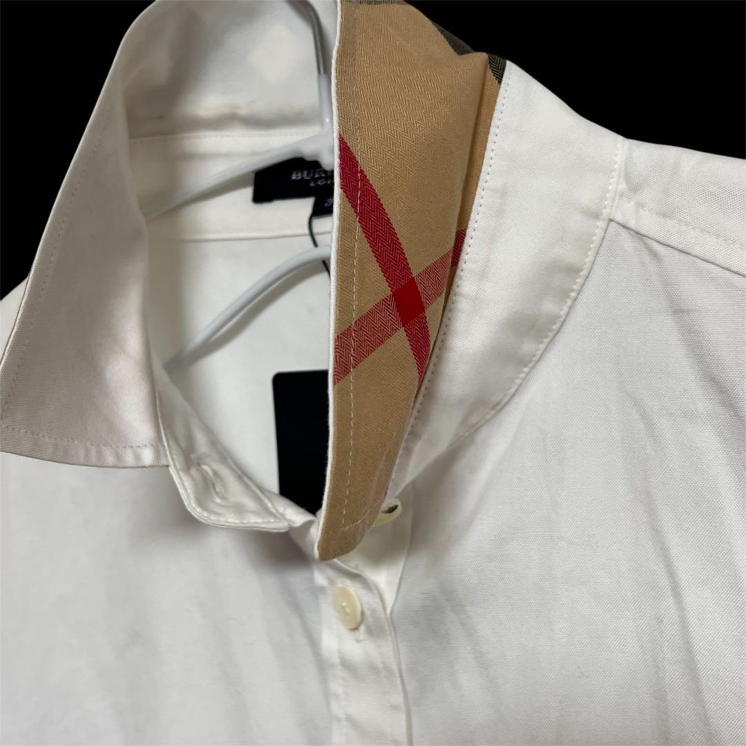 タグ付　BURBERRY ホワイト シャツ 38
