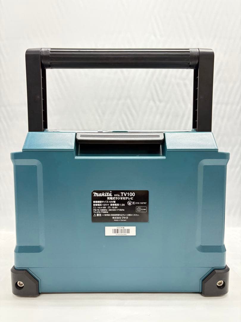 MAKITA/マキタ 充電式ラジオ付テレビ TV100