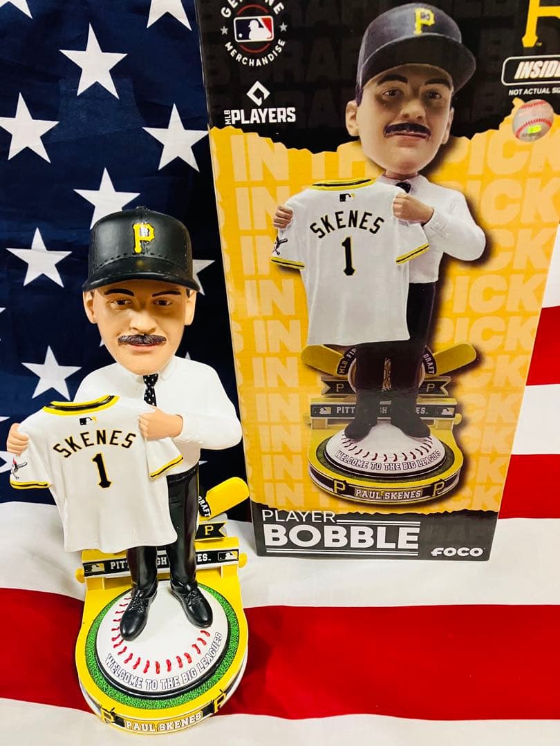 Paul skenes ポールスキーンズ ボブルヘッド FOCO 全米ドラフト