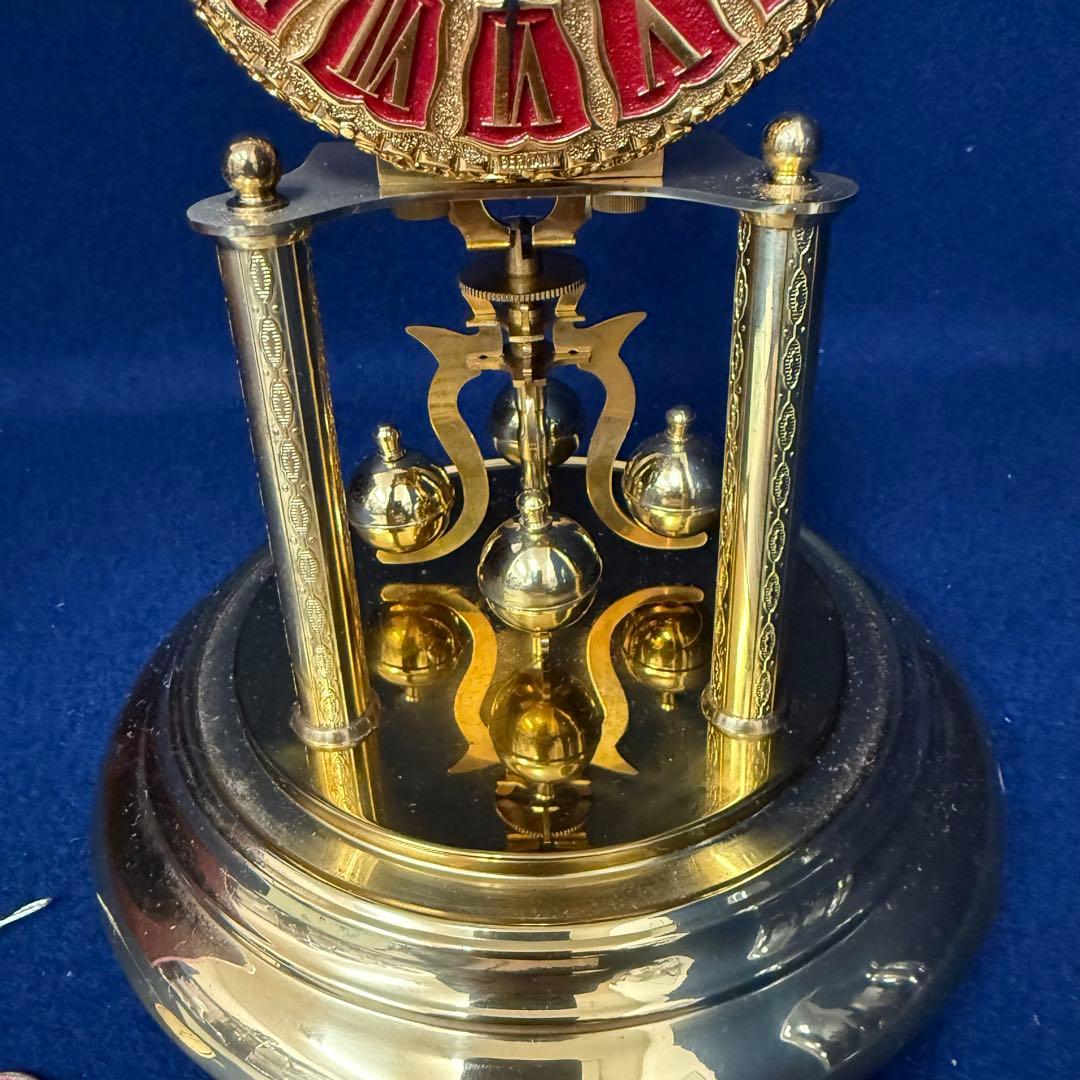 KERN ケルン 400日巻高級置時計 西ドイツ製 元箱付き W-GERMANY