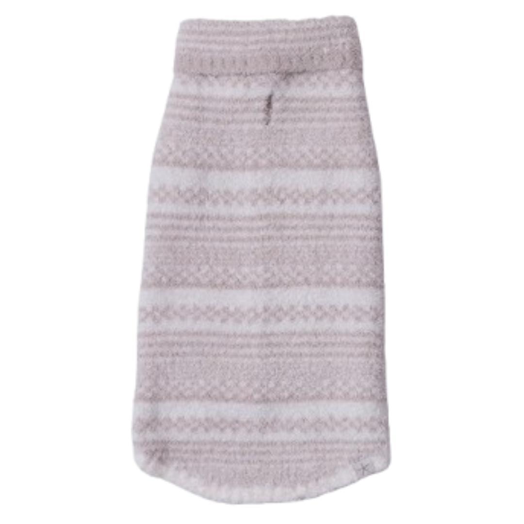 【新品未使用】Barefoot Dreams ペット ストライプ セーター M