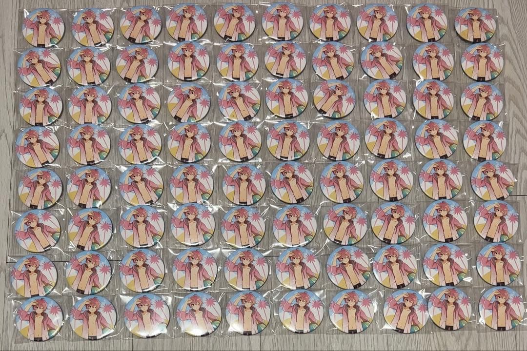 すとぷり さとみくん 缶バッチ すと9 水着