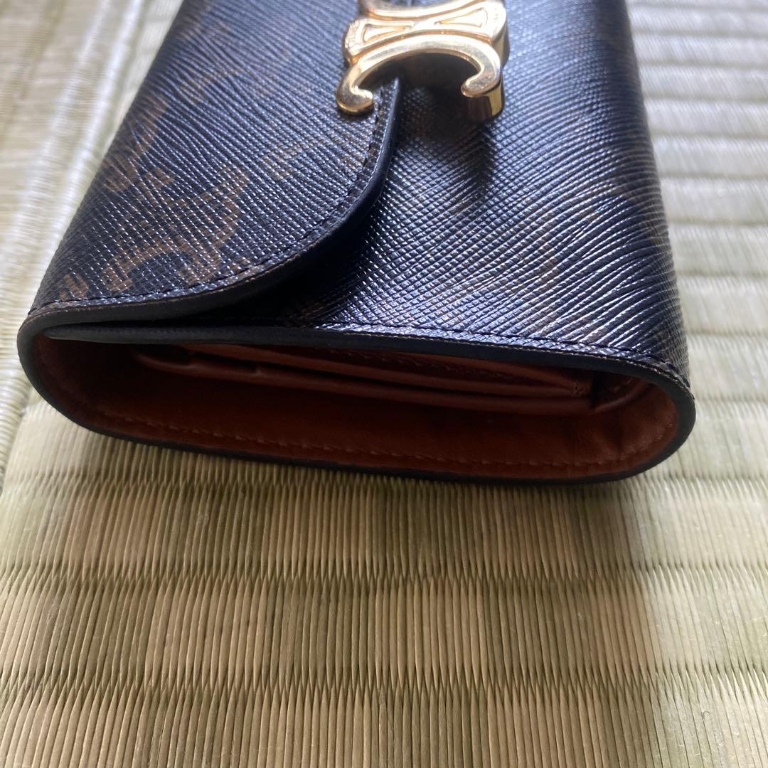 CELINE スモール トリフォールド ウォレット 三つ折り 財布 トリオンフ